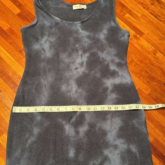 RD Style for Anthropologie Navy Tie-Dye Midi Dress - Picture 9 of 9